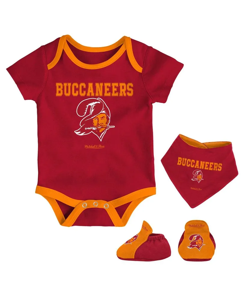 Seattle Mariners Newborn & Infant Three-Piece Play Ball Raglan Bodysuit,  Booties & Bib Set - White