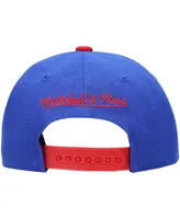 Big Boys and Girls Mitchell & Ness Royal, Red New England Patriots Shredder Adjustable Hat