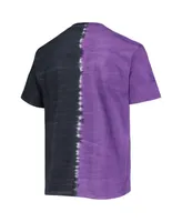 Men's Mitchell & Ness Purple Seattle Sounders Fc Vertical Tie-Dye Top