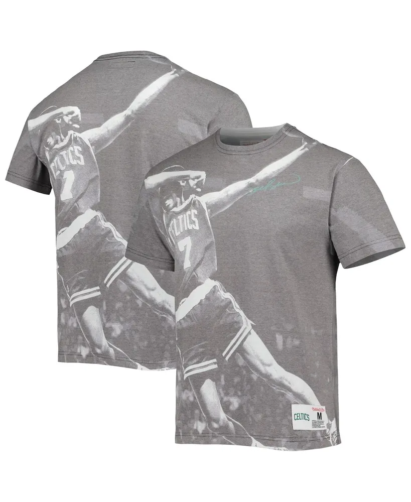 Men's Mitchell & Ness Dee Brown Heather Gray Boston Celtics Above The Rim T-shirt