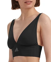 adidas Intimates Women's Longline Plunge Light Support Bra 4A7H69