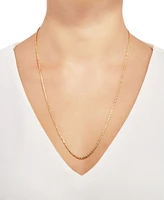 Rope Link 24" Chain Necklace in 14k Gold