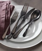 Oneida Kenbrook Tumbled 20 Piece Everyday Flatware Set, Service For 4