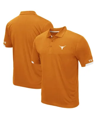 Men's Colosseum Texas Orange Longhorns Santry Polo Shirt