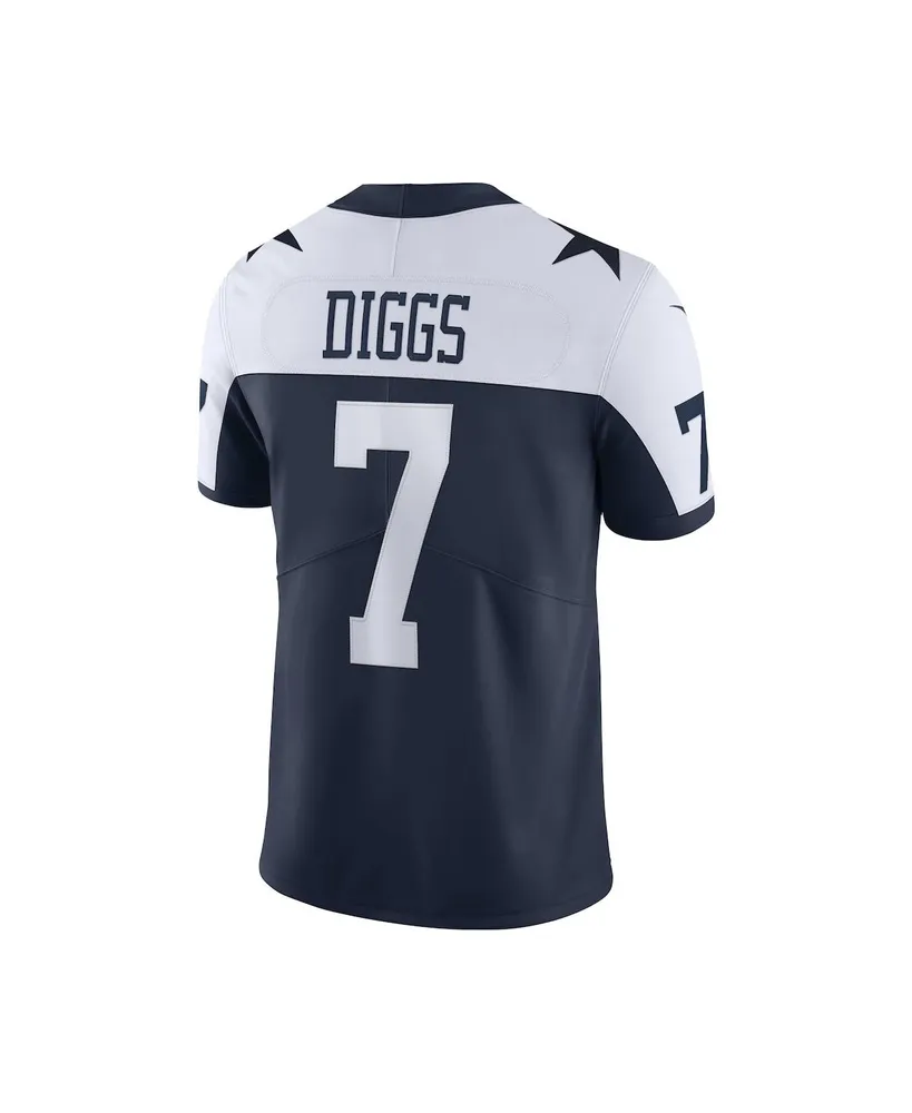 Men's Nike Trevon Diggs Navy Dallas Cowboys Alternate Vapor Limited Jersey