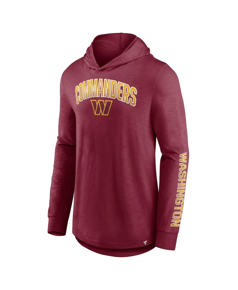 Men's Fanatics Burgundy Washington Commanders Front Runner Pullover Hoodie