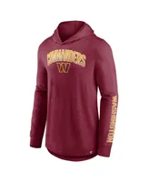 Men's Fanatics Burgundy Washington Commanders Front Runner Pullover Hoodie