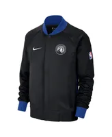 Men's Nike Black, Royal Minnesota Timberwolves 2022, 23 City Edition Showtime Thermaflex Full-Zip Jacket