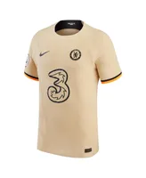 Men's Nike Gold Chelsea 2022/23 Third Authentic Jersey