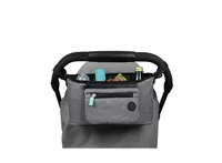 Joybi Kids Adjustable Stroller Organizer with Removable Wristlet for Diapers, Bottles, Keys, and Accessories