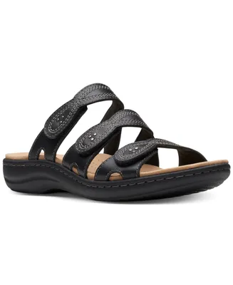 Clarks Women's Laurieann Ayla Slip-On Strappy Sandals