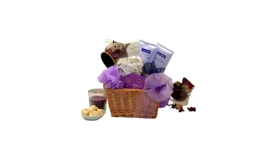 Gbds Lavender Relaxation Spa Gift Basket - spa baskets for women gift