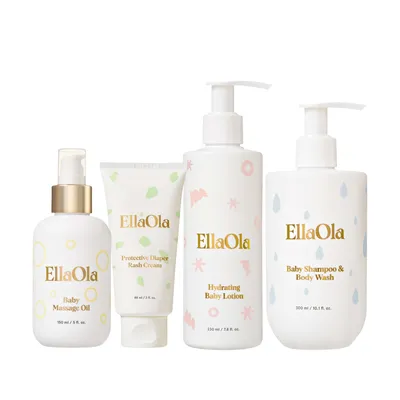 The Baby's Essential Skincare Bundle (4 Pieces)