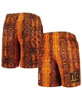 Men's New Era Orange York Giants Summer Pop Shorts