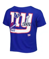 Women's New Era Royal New York Giants Historic Champs T-shirt