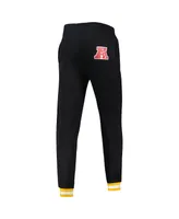 Men's Starter Black Pittsburgh Steelers Blitz Fleece Jogger Pants