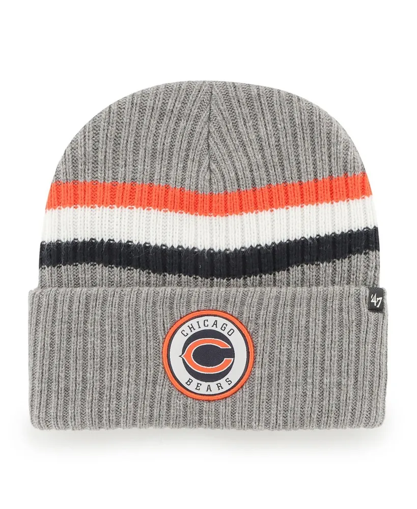 Men's '47 Brand Gray Chicago Bears Highline Cuffed Knit Hat