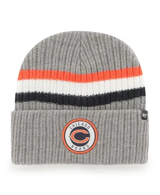 Men's '47 Brand Gray Chicago Bears Highline Cuffed Knit Hat