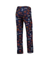 Women's Concepts Sport Navy Chicago Bears Breakthrough Knit Pants