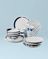 Lenox Blue Bay Melamine 16-Piece Dinnerware Set