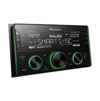 Pioneer Black Double Din Digital Media Receiver With Built-In Bluetooth