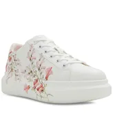 Aldo Women's Peono Floral Lace-Up Platform Sneakers