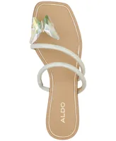 Aldo Women's Garberia Butterfly Toe-Post Flat Sandals