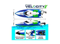 Force1 Velocity X H102 Led Rc Boat