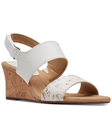 Clarks Women's Kyarra Faye Slingback Wedge Sandals