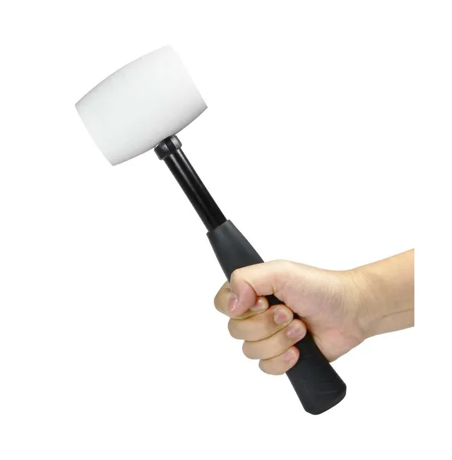 Powerbuilt 16 Ounce White Rubber Mallet