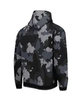 Men's The Wild Collective Black Las Vegas Raiders Camo Pullover Hoodie