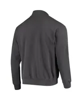 Men's Colosseum Charcoal Oregon State Beavers Tortugas Logo Quarter-Zip Jacket