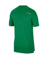 Men's Nike Green Oregon Ducks 2022 Coaches Uv Performance T-shirt