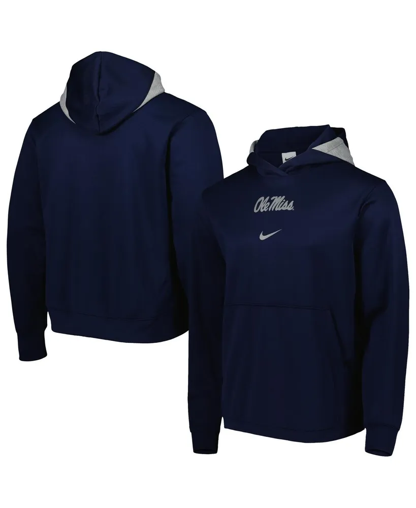 Men's Nike Navy Ole Miss Rebels Spotlight Performance Pullover Hoodie