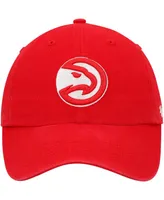 Men's '47 Brand Red Atlanta Hawks Franchise Fitted Hat