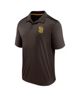 Men's Fanatics Brown San Diego Padres Hands Down Polo Shirt