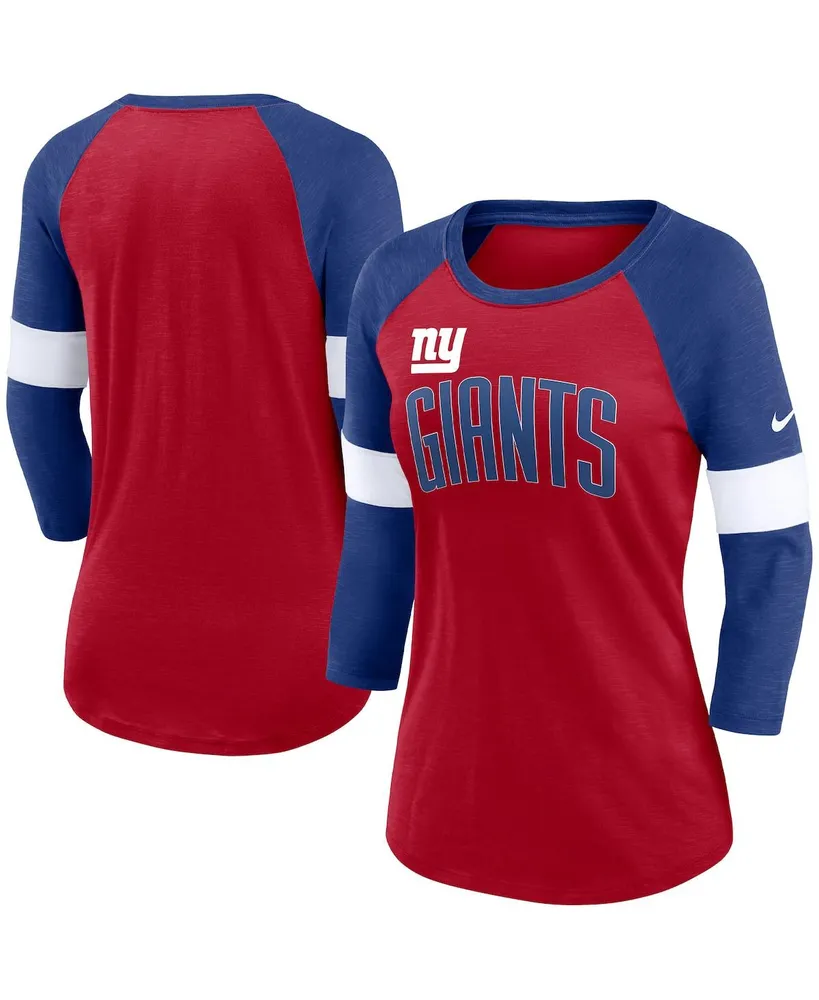 New York Giants Nike Women's Logo Essential T-Shirt - Royal