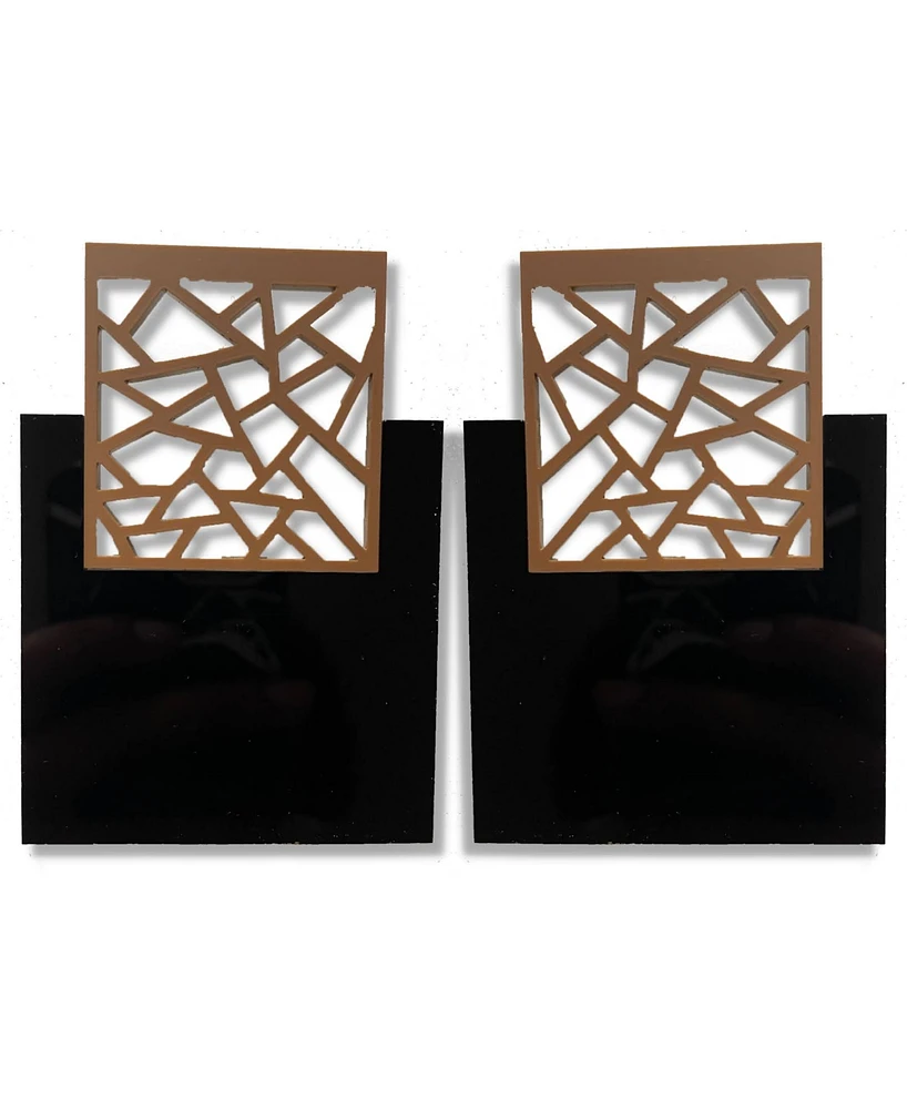 Swanky Designs Bridget Deco Drop Earrings