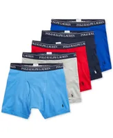 Polo Ralph Lauren Men's 5-Pack Classic Cotton Boxer Briefs