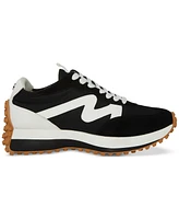 Steve Madden Women's Campo Retro Lace-Up Jogger Sneakers
