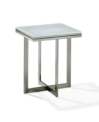 Eliza Glass Occasional End Table