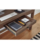 Autumn Flint Oak Home Office Writing Desk