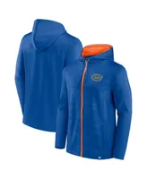 Men's Fanatics Royal Florida Gators Ball Carrier Full-Zip Hoodie