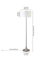 Josephine 62" Tall Floor Lamp with Fabric Shade