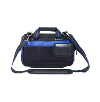 13 Inch Wide Mouth Blue and Black Tool Bag