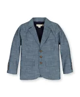 Hope & Henry Toddler Boys Chambray Suit Jacket