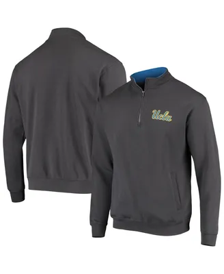 Men's Colosseum Charcoal Ucla Bruins Tortugas Logo Quarter-Zip Jacket