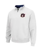 Men's Colosseum Auburn Tigers Tortugas Logo Quarter-Zip Pullover Jacket