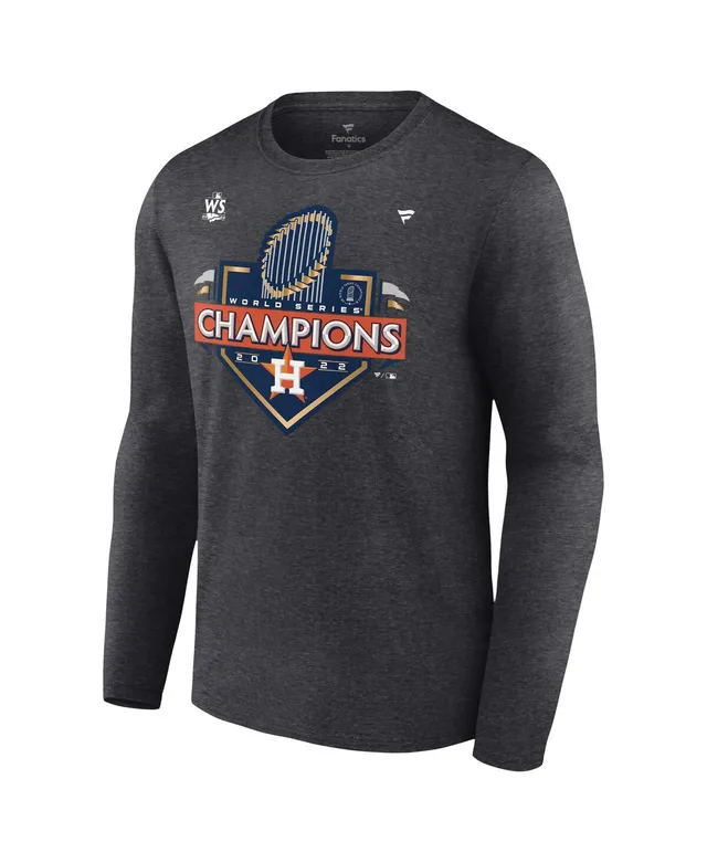 Men's Fanatics Branded Navy Houston Astros 2022 Al West Division Champions Locker Room T-Shirt