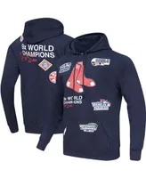 Men's Pro Standard Navy Boston Red Sox Championship Pullover Hoodie